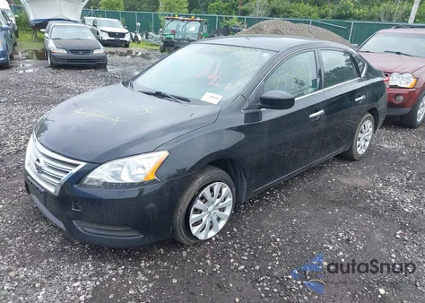 2015 Nissan Sentra Fe+ S/S/Sl/Sr/Sv из США, поврежденный, VIN 3N1AB7AP6FY275537